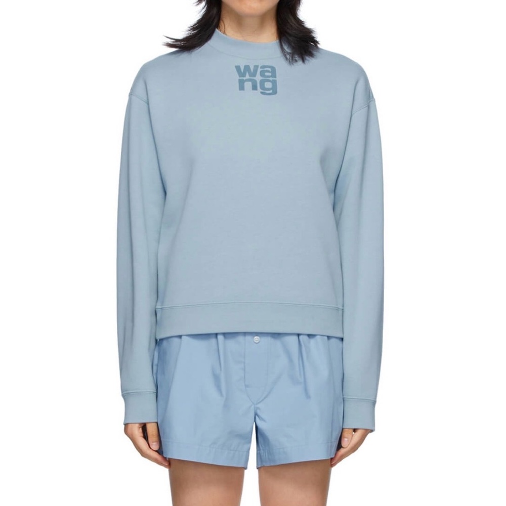 Moving Sale 🌟 Alexanderwang.T Foundation Logo Detail Sweatshirt